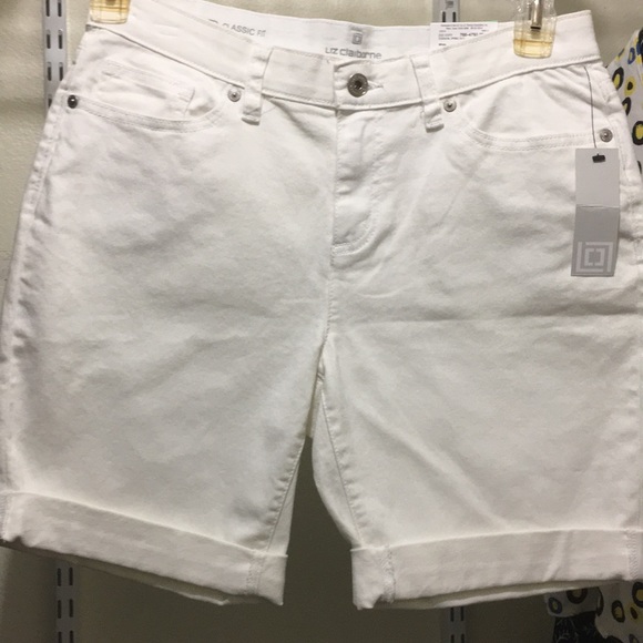 liz claiborne white jeans